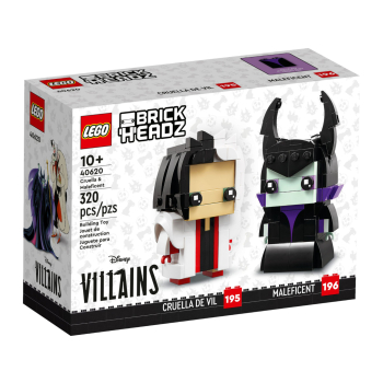 LEGO 40620 BrickHeadz Cruella i Diabolina